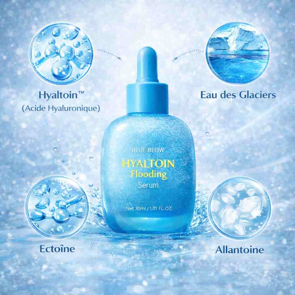 🔵 BLEU — Sérum Hyaltoin (Hydratation “Flood” + Cooling) - LATIF🔵 BLEU — Sérum Hyaltoin (Hydratation “Flood” + Cooling)Sérum visageLATIFLATIF🔵 BLEU — Sérum Hyaltoin (Hydratation “Flood” + Cooling)