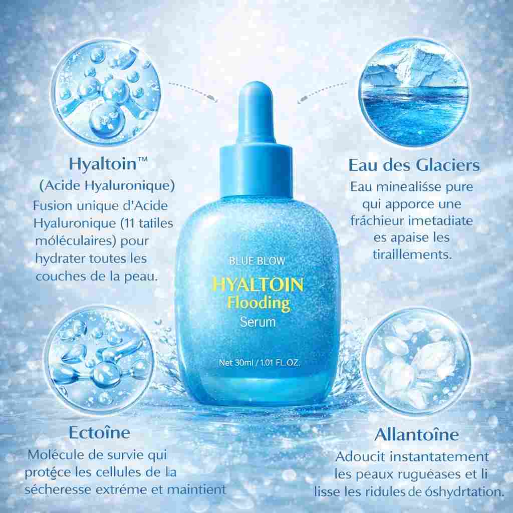 🔵 BLEU — Sérum Hyaltoin (Hydratation “Flood” + Cooling) - LATIF🔵 BLEU — Sérum Hyaltoin (Hydratation “Flood” + Cooling)Sérum visageLATIFLATIF🔵 BLEU — Sérum Hyaltoin (Hydratation “Flood” + Cooling)