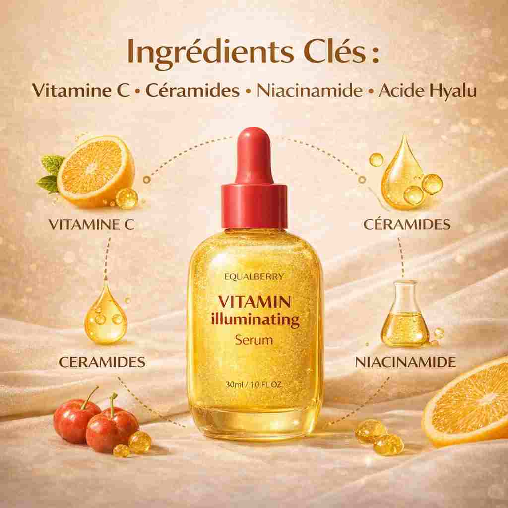 🟡 JAUNE — Sérum Vitamine “Illuminating” (Taches & Éclat) - LATIF🟡 JAUNE — Sérum Vitamine “Illuminating” (Taches & Éclat)Sérum visageLATIFLATIF🟡 JAUNE — Sérum Vitamine “Illuminating” (Taches & Éclat)