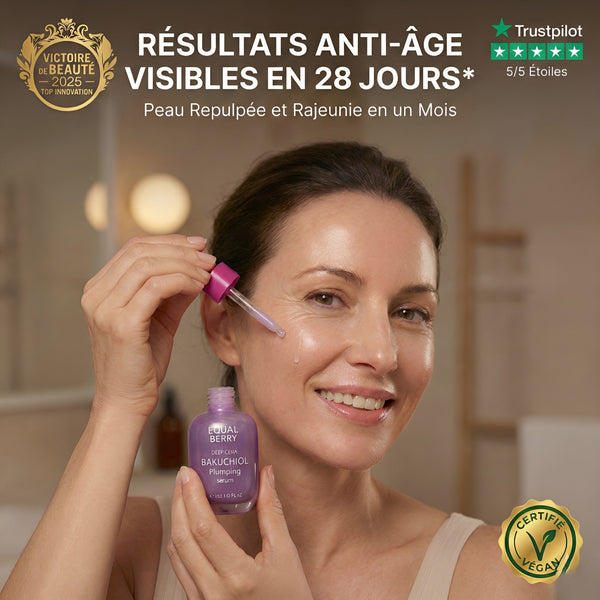 Sérum plumping au Bakuchiol - Anti-Rides/Ridules Naturel